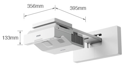 產(chǎn)品外觀尺寸 - Epson CB-735F產(chǎn)品規(guī)格